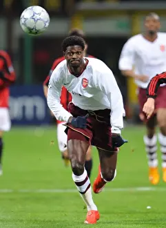 Adebayor's Brilliance: Arsenal's Unforgettable 2-0 Victory Over AC Milan in the Champions League