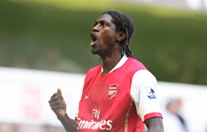 Tottenham V Arsenal 2006-7 Prints: Adebayor's Brilliant Strike: 2-2 Arsenal vs. Tottenham, FA Premiership, 2007