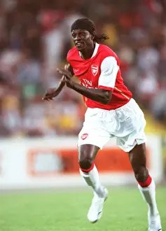Mattersburg V Arsenal 2006-07 Prints: Adebayor's Debut: Arsenal Overpowers SV Mattersburg 2-1 in Pre-Season Friendly
