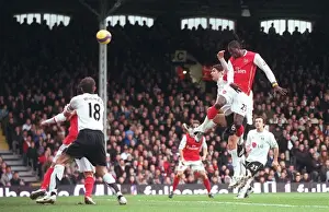 Adebayor's Debut Goal: Arsenal Crushes Fulham 3-0 (19/1/07)