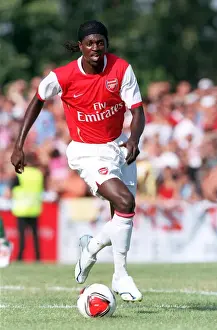 Schwadorf V Arsenal 2006-07 Prints: Adebayor's Dominance: Arsenal's 8-1 Pre-Season Victory over Schwadorf, 2006