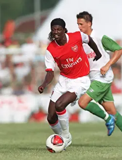 Adebayor's Dominance: Arsenal's 8-1 Pre-Season Victory over Schwadorf (July 2006)