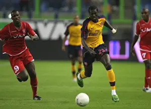 FC Twente V Arsenal Prints: Adebayor's Double: Arsenal Crush FC Twente in Champions League Qualifier