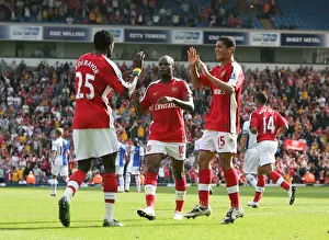 Blackburn Rovers V Arsenal 2008-9 Prints: Adebayor's Double: Arsenal's Dominant 4-0 Win Over Blackburn Rovers (September 13)