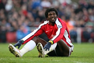 Arsenal V Portsmouth 2008-09 Prints: Adebayor's Goal: Arsenal's 1-0 Victory over Portsmouth