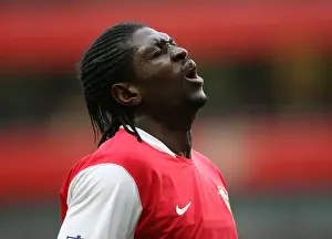 Arsenal V Newcastle United FC Cup 2007-8 Prints: Adebayor's Hat-Trick: Arsenal Crushes Newcastle 3-0 in FA Cup