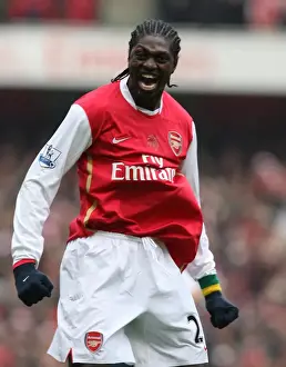 Arsenal V Tottenham 2007-8 Prints: Adebayor's Iconic Goal: Arsenal's Victory Over Tottenham (2007)