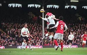 Adebayor's Intense Goal: Arsenal's 2-0 Over Fulham in the Premier League