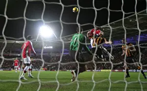 Hull City V Arsenal 2008-9 Prints: Adebayor's Spectacular Goal: Arsenal's 3-1 Victory Over Hull