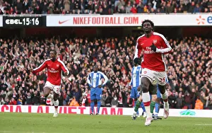 Arsenal V Wigan 2008-9 Prints: Adebayor's Thriller: Arsenal's 1-0 Victory Over Wigan, December 2008