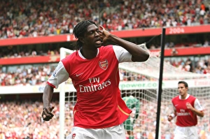 Adebayor's Thrilling Goal: Arsenal Leads 1-0 vs. Portsmouth, Barclays Premier League (September 2, 2007)