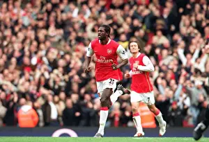 Arsenal V Tottenham 2006-07 Prints: Adebayor's Thrilling Goal: Arsenal's 3-1 Victory Over Tottenham