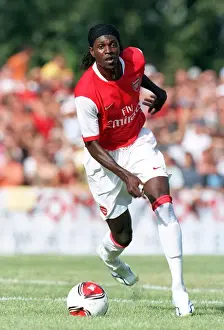 Adebayor's Unstoppable Debut: Arsenal's 1:8 Pre-Season Triumph Over Schwadorf (July 31, 2006)