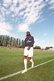Schwadorf V Arsenal 2006-07 Prints: Adebayor's Unstoppable Performance: Arsenal's Historic 8-1 Pre-Season Win over Schwadorf (July 2006)