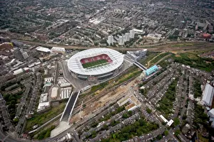 Aerial Triumph: Arsenal's 2-1 Victory over Ajax in Bergkamp's Testimonial at Emirates Stadium (2006)