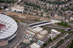 Aerial Triumph: Arsenal's 2-1 Victory over Ajax in Bergkamp's Testimonial at Emirates Stadium (2006)
