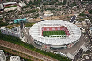 Aerial Triumph: Arsenal's 2-1 Victory over Ajax in Bergkamp's Testimonial at Emirates Stadium (2006)