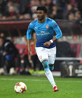 FC Koln V Arsenal 2017-18 Prints: Ainley Maitland-Niles in Action: Arsenal vs. 1. FC Koln, UEFA Europa League (2017)