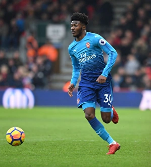 AFC Bournemouth V Arsenal 2017-18 Prints: Ainsley Maitland-Niles in Action: AFC Bournemouth vs. Arsenal, Premier League 2017-18