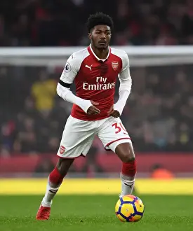 Arsenal V Crystal Palace 2017-18 Prints: Ainsley Maitland-Niles: In Action for Arsenal Against Crystal Palace
