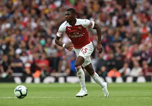 Arsenal V Manchester City 2018-19 Prints: Ainsley Maitland-Niles: In Action for Arsenal Against Manchester City