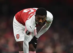 Arsenal V Qarabag 2018-19 Prints: Ainsley Maitland-Niles in Action for Arsenal against Qarabag in UEFA Europa League