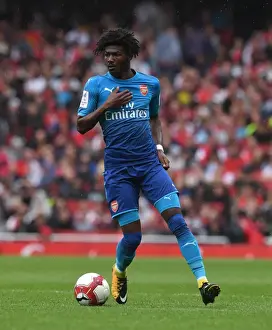 Arsenal V Benfica - Emirates Cup 2017-18 Prints: Ainsley Maitland-Niles in Action for Arsenal against SL Benfica - Emirates Cup 2017-18