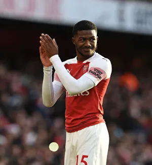 Arsenal V Burnley 2018-19 Prints: Ainsley Maitland-Niles in Action: Arsenal vs Burnley, Premier League 2018-19
