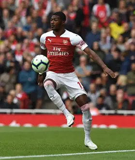 Arsenal V Manchester City 2018-19 Prints: Ainsley Maitland-Niles in Action: Arsenal vs Manchester City, Premier League 2018-19