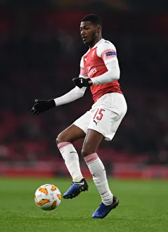 Arsenal V Qarabag 2018-19 Prints: Ainsley Maitland-Niles in Action: Arsenal vs Qarabag, UEFA Europa League (December 2018)
