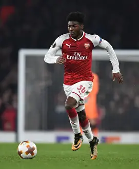 Ainsley Maitland-Niles in Action: Arsenal vs Red Star Belgrade, UEFA Europa League 2017-18