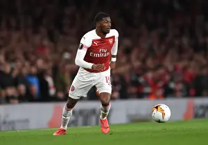 Arsenal V Stade Rennais 2018-19 Prints: Ainsley Maitland-Niles in Action: Arsenal vs Stade Rennais, UEFA Europa League 2019
