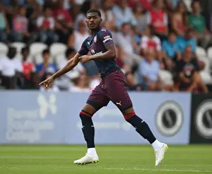 Borehamwood V Arsenal 2018-19 Prints: Ainsley Maitland-Niles in Action: Arsenal's Pre-Season Friendly against Borehamwood (2018)