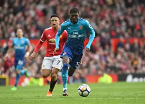 Ainsley Maitland-Niles in Action: Manchester United vs. Arsenal, Premier League 2017-18