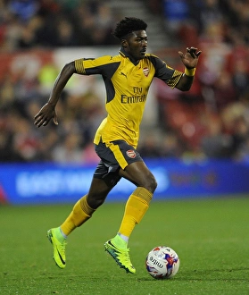 Nottingham Forest V Arsenal EPL Cup 3rd Round 2016-17 Prints: Ainsley Maitland-Niles in Action: Nottingham Forest vs Arsenal, EFL Cup 2016-17