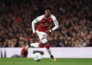 Arsenal v Doncaster Rovers - Carabao Cup 2017-18 Collection: Ainsley Maitland-Niles (Arsenal). Arsenal 1: 0 Doncaster. The Carabao Cup. 3rd Round