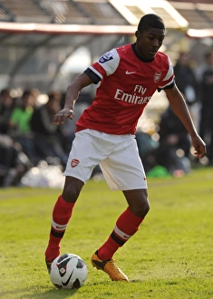 Arsenal U19 v Chelsea U19 - NextGen Series 1-2 Final 2012-13 Collection: Ainsley Maitland-Niles (Arsenal). Arsenal 3: 4 Chelsea. NextGen Series 1 / 2 Final. Stadio Como