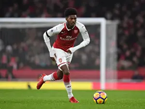 Arsenal V Crystal Palace 2017-18 Prints: Ainsley Maitland-Niles: Arsenal Star in Action against Crystal Palace