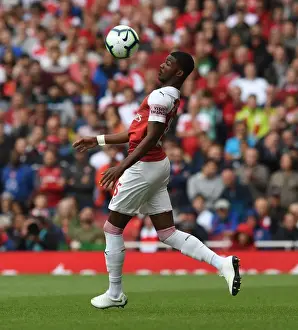 Arsenal V Manchester City 2018-19 Prints: Ainsley Maitland-Niles: Arsenal Star in Action against Manchester City