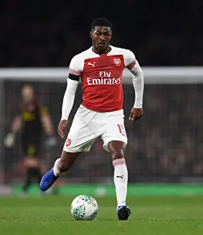 Arsenal V Blackpool Carabao Cup 2018-19 Prints: Ainsley Maitland-Niles: Arsenal's Star Performance against Blackpool (Carabao Cup 2018-19)