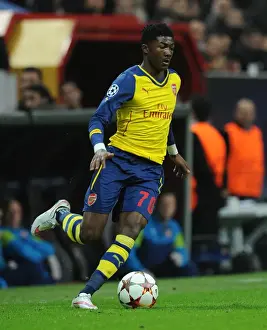 Galatasaray V Arsenal 2014/15 Prints: Ainsley Maitland-Niles: Arsenal's Star Performance against Galatasaray in Istanbul
