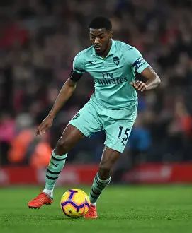 Liverpool V Arsenal 2018-19 Prints: Ainsley Maitland-Niles Faces Liverpool: Arsenal vs. Liverpool, Premier League 2018-19