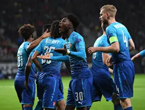 FC BATE Borisov V Arsenal 2017-18 Prints: Ainsley Maitland-Niles Scores First Arsenal Goal in UEFA Europa League Match against BATE Borisov
