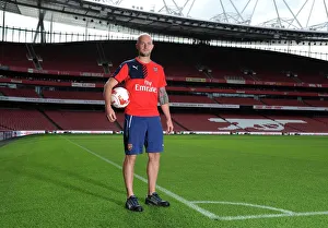 Images Dated 28th July 2015: Alan Russell (Arsenal Groundstaff). Arsenal 1st Team Photcall and Training Session