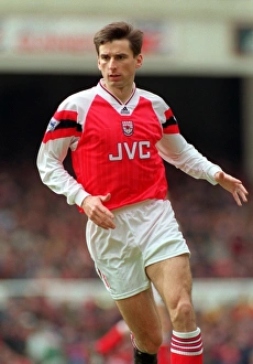 Alan Smith in Action for Arsenal Football Club