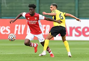 Albert Sambi Lokonga Shines: Arsenal's Standout Performance in Pre-Season Victory over Watford (2021-22)