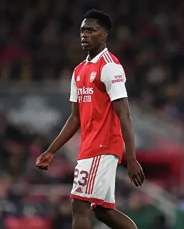 Arsenal V FC Zurich 2022-23 Prints: Albert Sambi Lokonga's Standout Performance: Arsenal Overpowers FC Zurich in Europa League