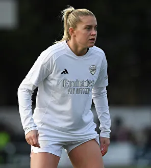 Alessia Russo in Action: Arsenal Women vs. Watford Women, FA Cup Fourth Round