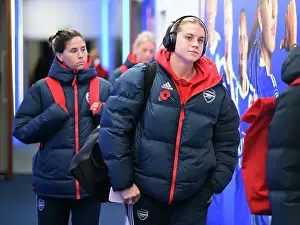 Leicester City Women V Arsenal Women 2023-24 Prints: Alessia Russo Arrives at Leicester City: Arsenal Women vs Leicester City WSL Showdown (2023-24)