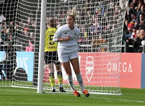 Arsenal Women V Watford Women 2023-24 Prints: Alessia Russo Scores First Goal: Arsenal Women Clinch FA Cup Victory